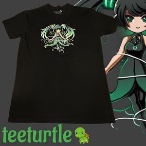 Junior’s teeturtle Anime Black XL Tee